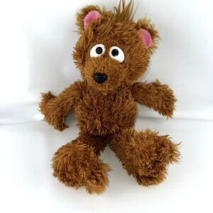 2016 Sesame Place Street 16" Brown Baby Bear Plush Large Stuffed Animal Fuzzy